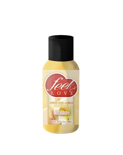 [FEEL-ACVA25] Aceite Termico Feel Love 25ml VAINILLA