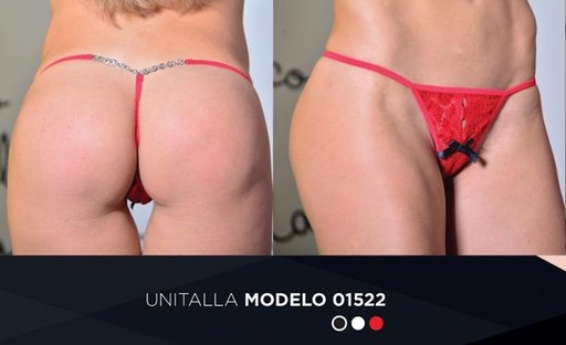 JUGUETES - TANGA 1522 BLANCO