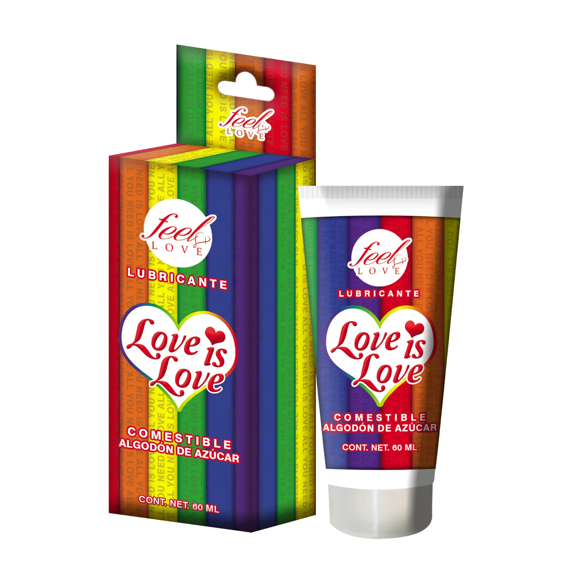 Lubricante Feel Love 60ml LOVE IS LOVE