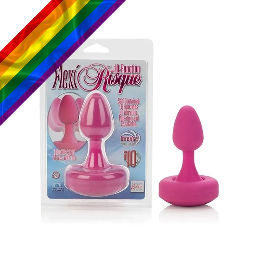 JUGUETES - 10-Function Flexy Risque Probes Pink