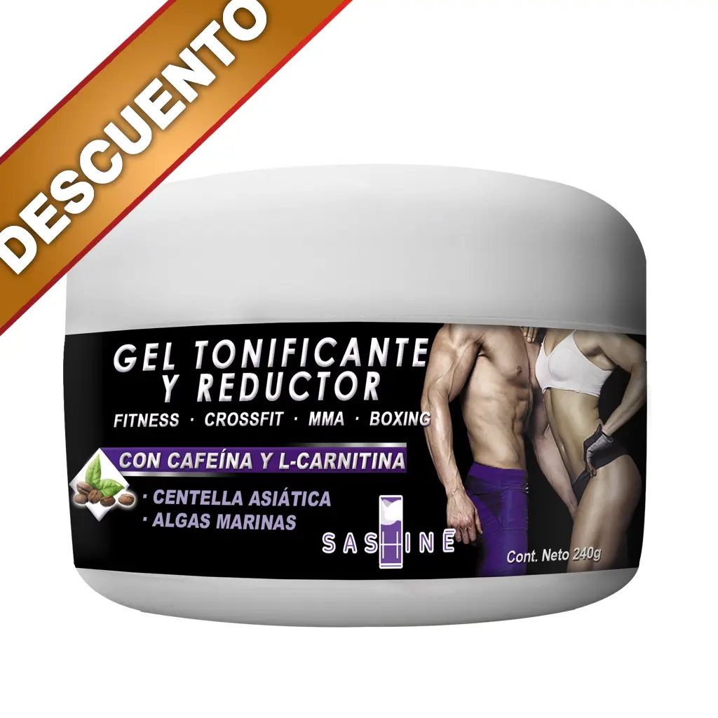 SASHINE GEL TONIFICANTE Y REDUCTOR 240g
