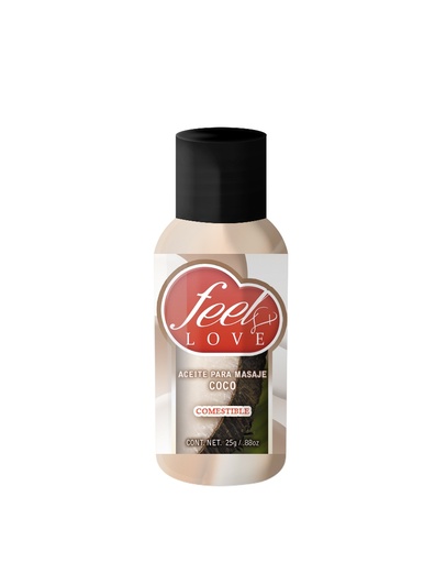 [FEEL-ACCO25] Aceite Térmico Feel Love 25ml COCO