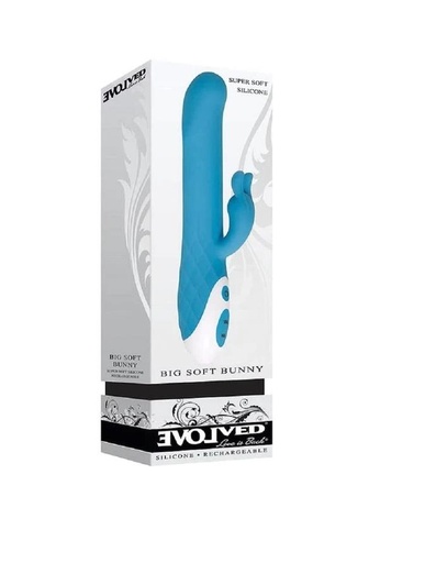 [EN-RS-1608-2] JUGUETES Big Soft Bunny Super Soft Silicon